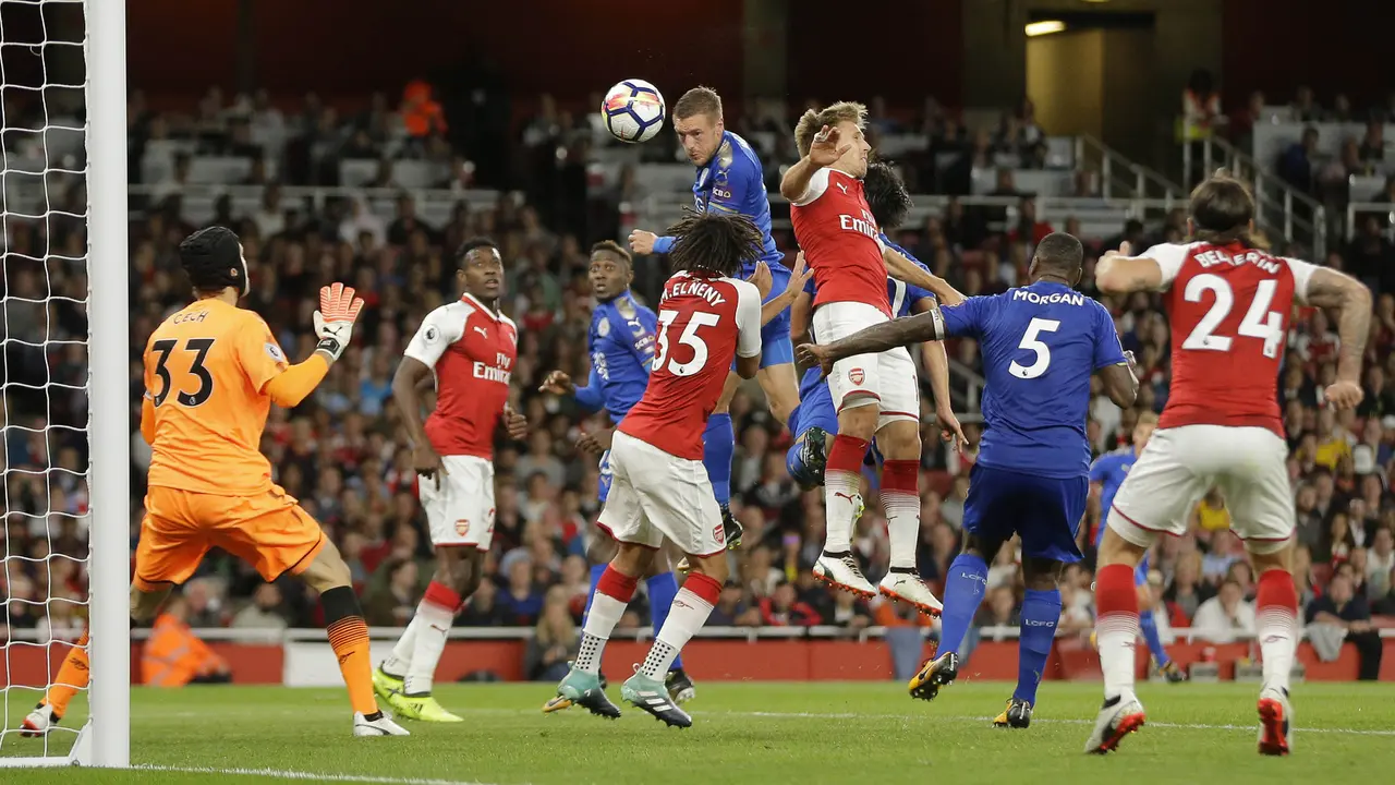 FOTO: Hujan Gol Warnai Kemenangan Arsenal Atas Leicester