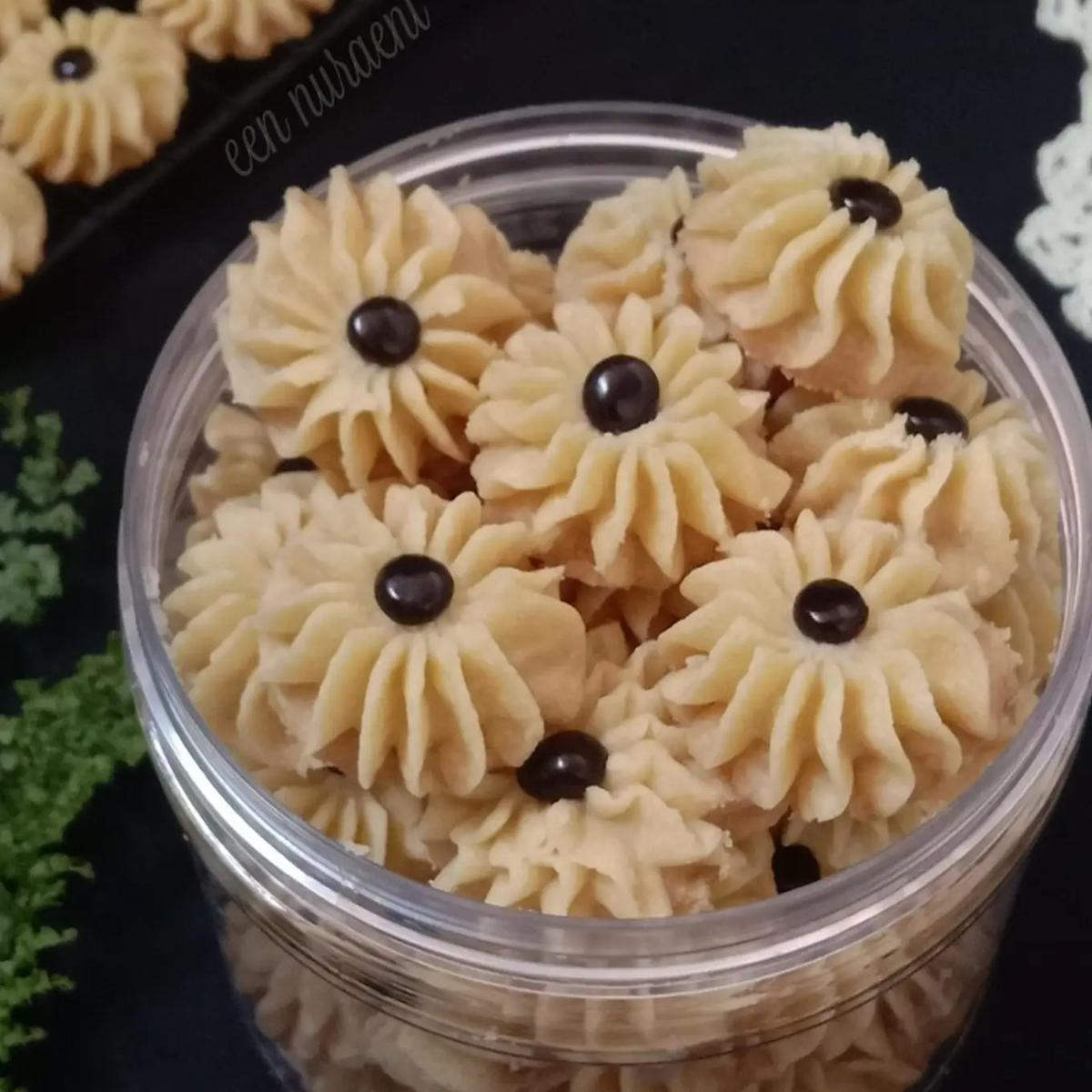 Ilustrasi Kue Semprit Jadul
