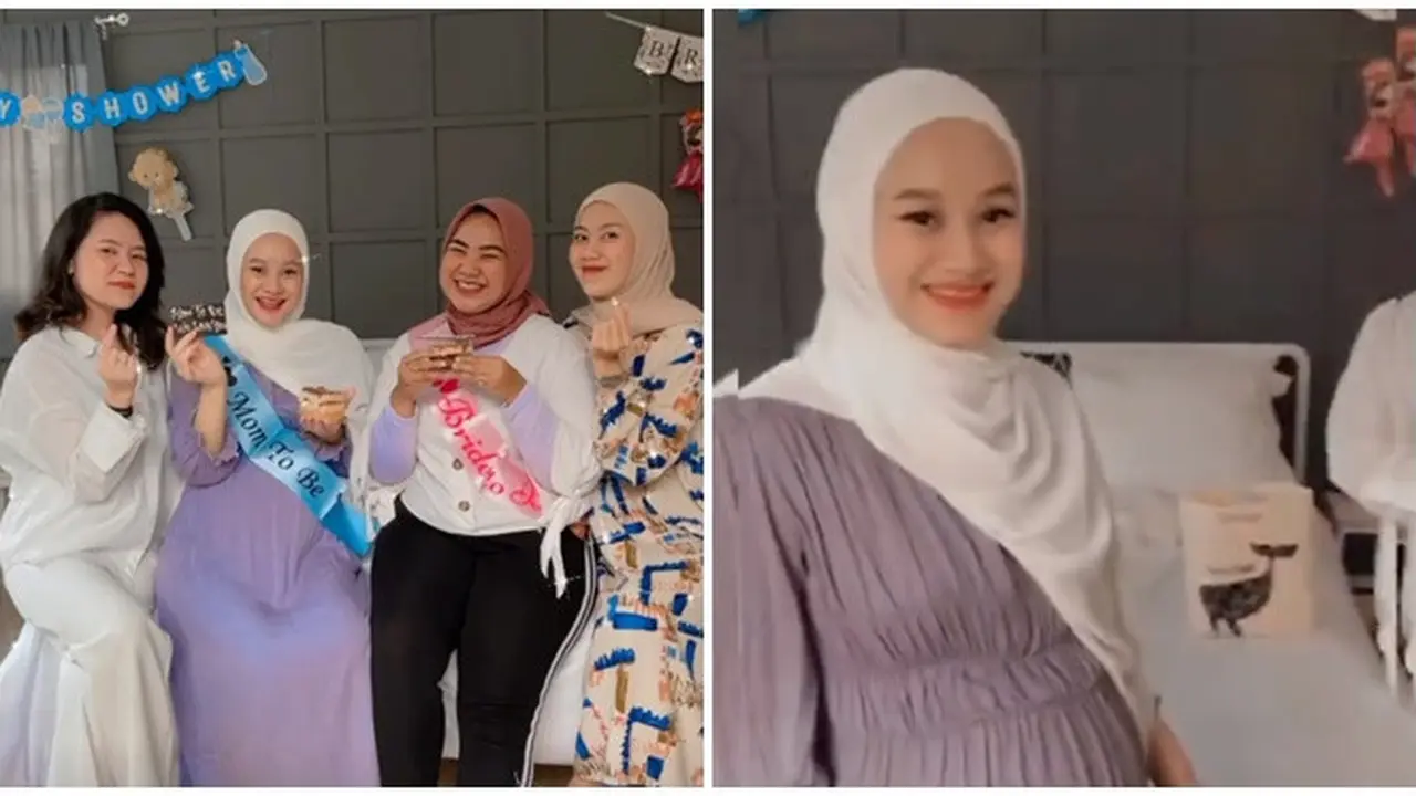 6 Momen Baby Shower Dinda Hauw, Dapat Kejutan dari Sahabat