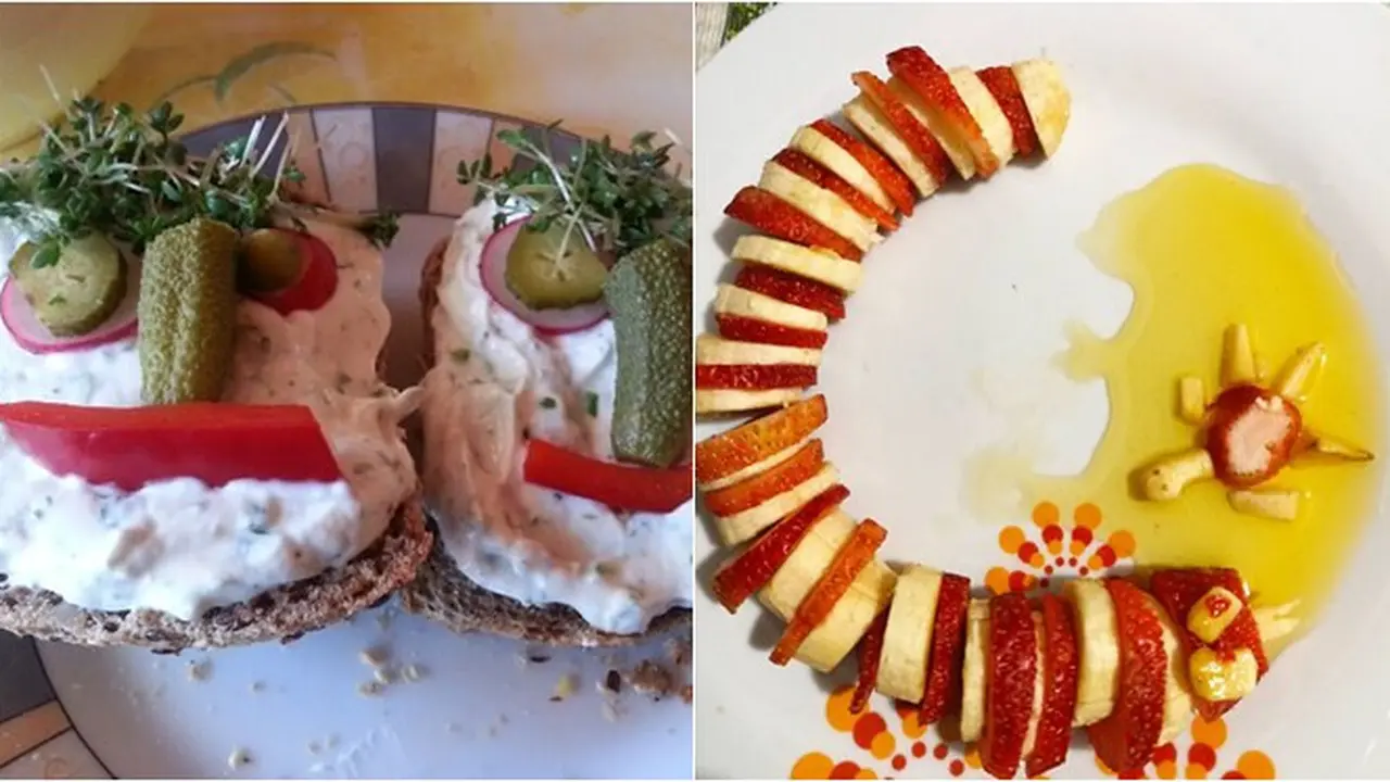 7 Potret Kreasi Sajian Makanan Ini Bentuknya Bikin Geleng Kepala