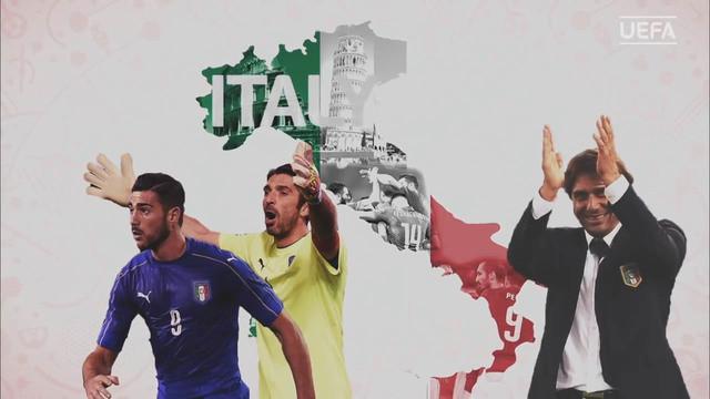 Video tim-tim yang akan berada di Grup E Piala Eropa 2016 Prancis. 