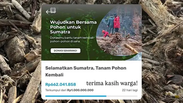 Jerhemy Owen meluncurkan inisiatif penggalangan dana bertajuk "Selamatkan Sumatra, Tanam Pohon Kembali"