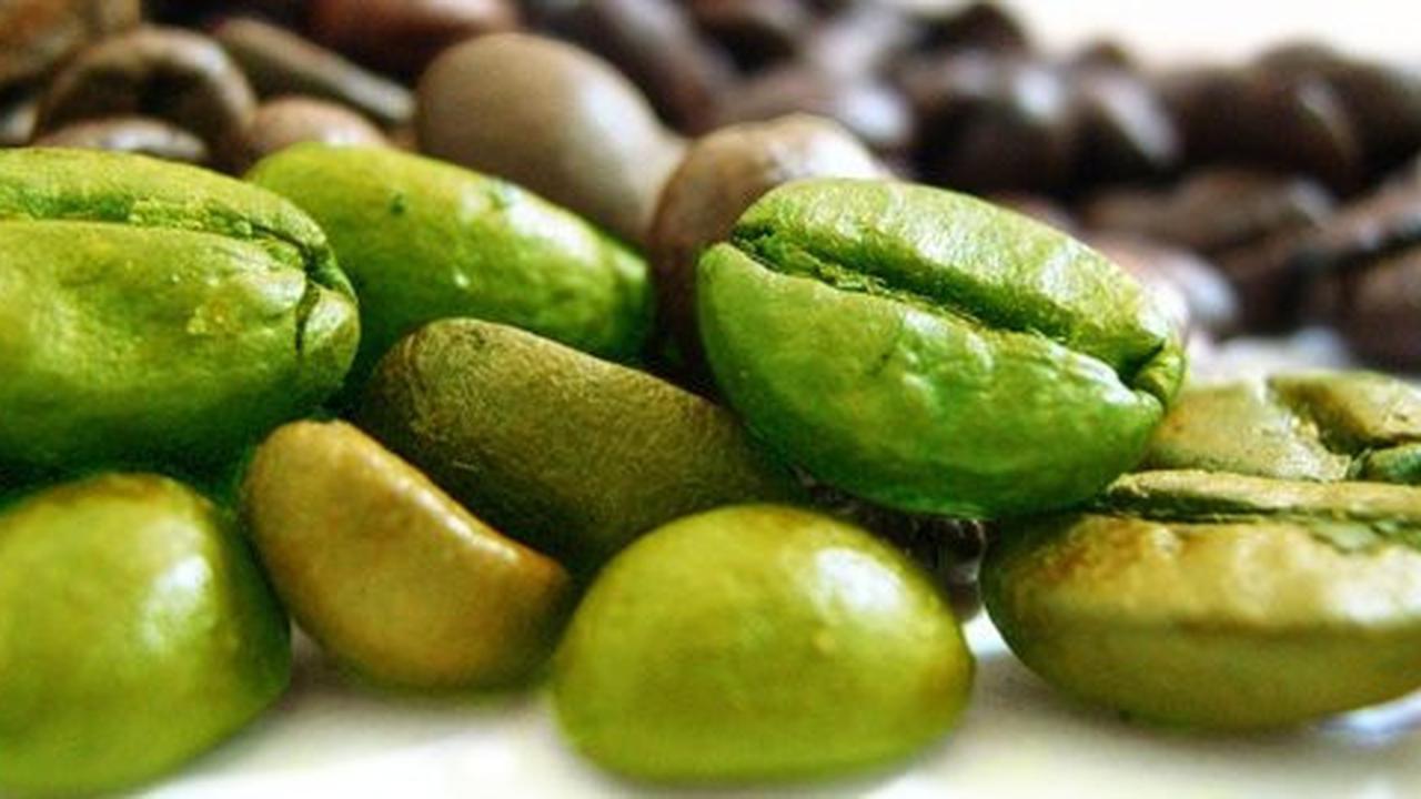 Ada biji kopi yang berwarna hijau