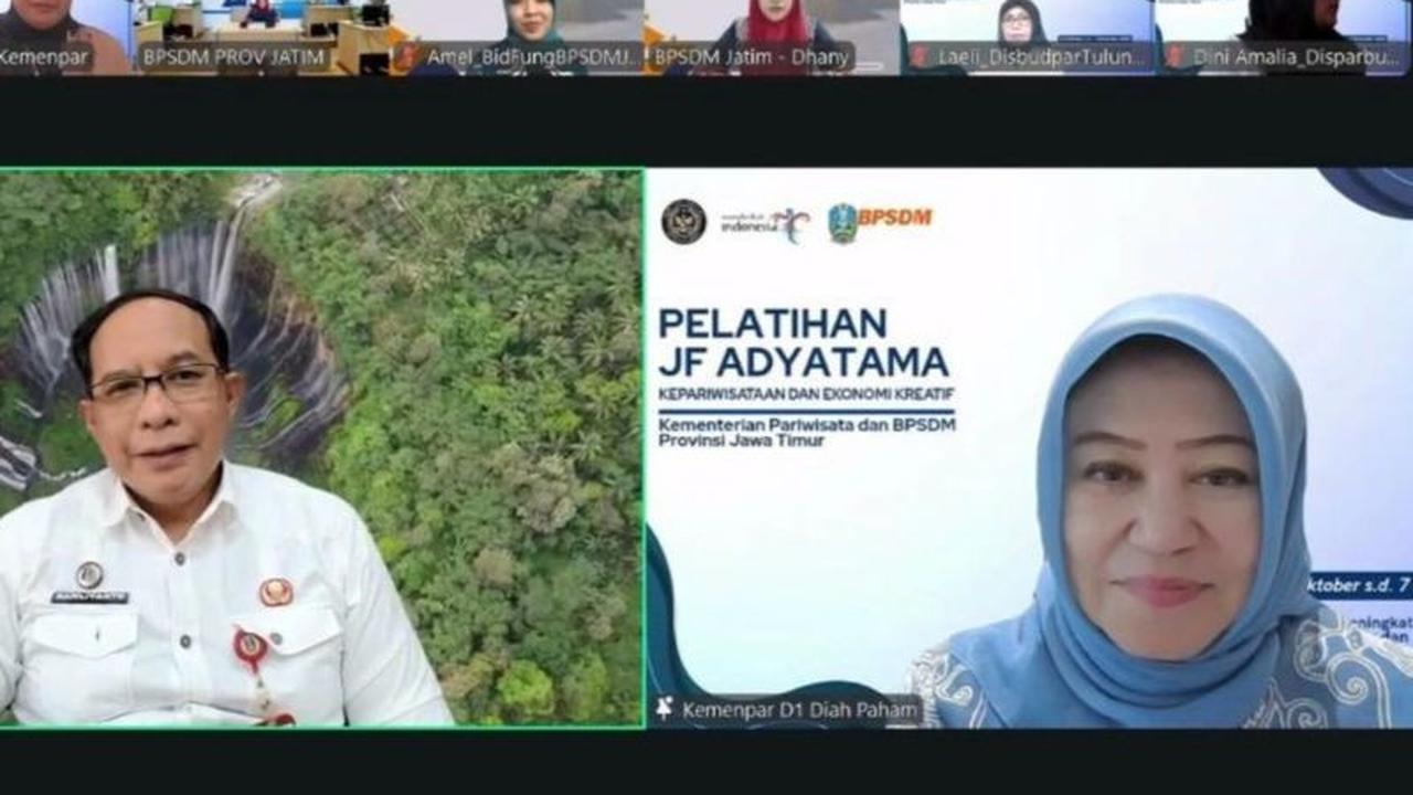 Kemenpar dan BPSDM Jatim Gelar Pelatihan Adyatama Kepariwisataan, Tingkatkan Kompetensi Pejabat Fungsional
