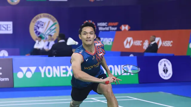 Jonatan Christie - India Open 2025 - Bulu Tangkis