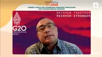 Asisten Deputi Kerja Sama Ekonomi Multilateral Kemenko Perekonomian Ferry Ardiyanto dalam Inspirato Sharing Session Liputan6.com bertajuk Sherpa Track G20: Mampukah Percepat Pemulihan dan Transformasi Ekonomi Indonesia, Jumat (28/10/2022).&nbsp;