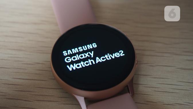 Unit Galaxy Watch Active2 (Liputan6.com/ Agustin Setyo W)