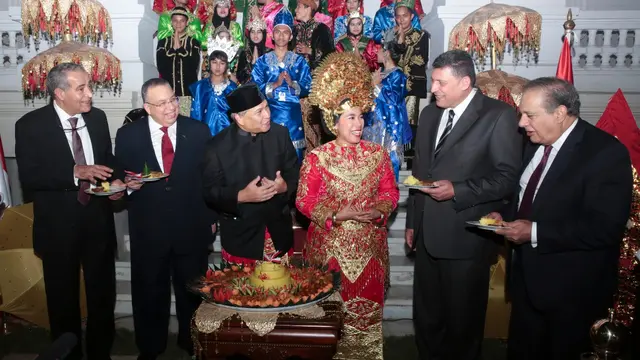 Peringati HUT RI, KBRI Kairo Gelar Resepsi Diplomatik Sambil Kenalkan Budaya Minang
