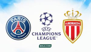 Prediksi Liga Champions: PSG vs Monaco. (Bola.com/Wiwig Prayugi)