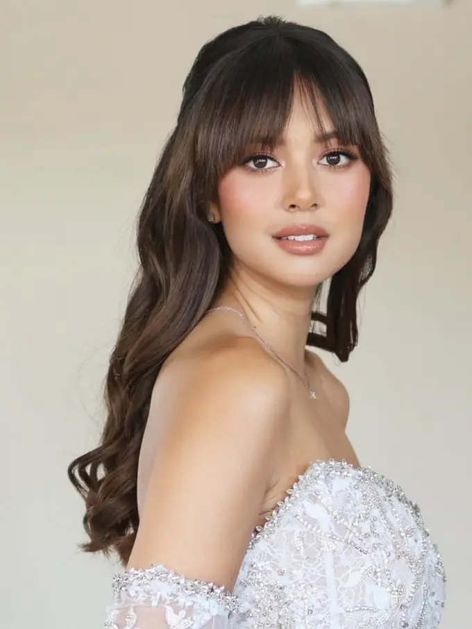 Aurelie Moeremans saat Pesta Pernikahan Bersama Tyler Bigenho