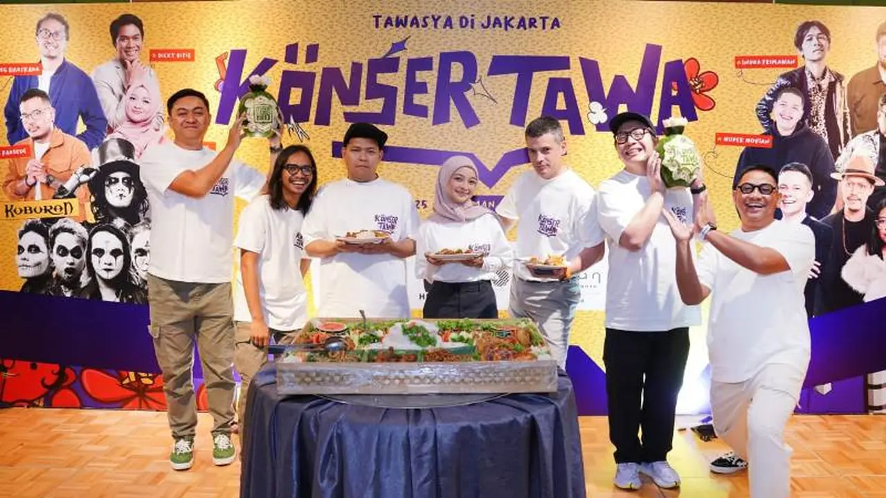 Presko Konser Tawa yang Menampilkan Musisi dan Komika. foto: dok. Tiga Kreasi CO
