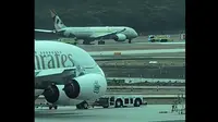 2 Ban Pesawat Etihad Meletus Saat Akan Lepas Landas dari Bandara Melbourne