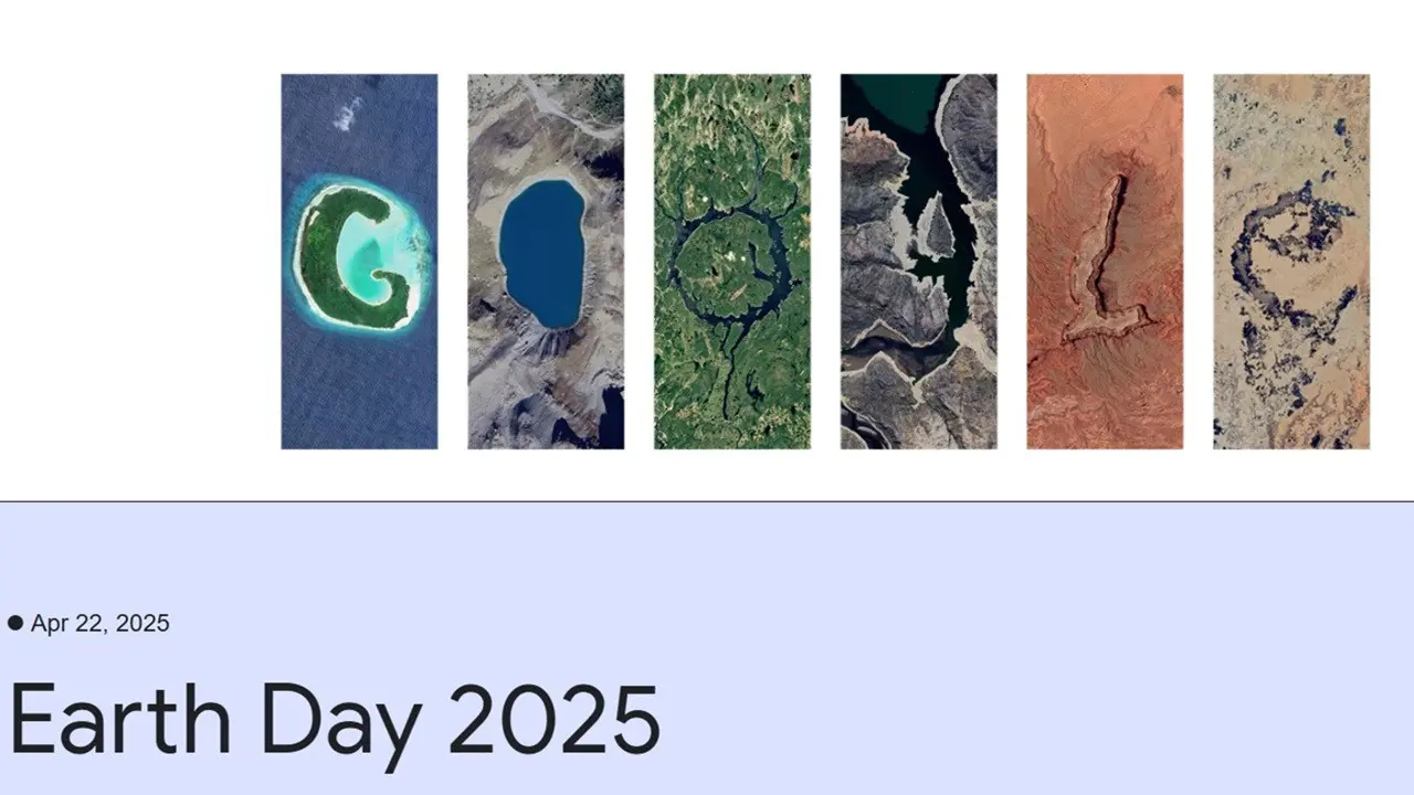 Google Doodle Hari Bumi 2025