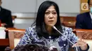 <p>Ketua Komisi I DPR RI Meutya Hafid menggelar konferensi pers mengenai permasalahan Israel di Kompleks Parlemen, Jakarta, Selasa (30/6/2020). Komisi I mengecam rencana penguasaan Israel terhadap wilayah permukiman Yahudi dan Lembah Jordania di Tepi Barat pada 1 Juli 2020. (Liputan6.com/Johan Tallo)</p>