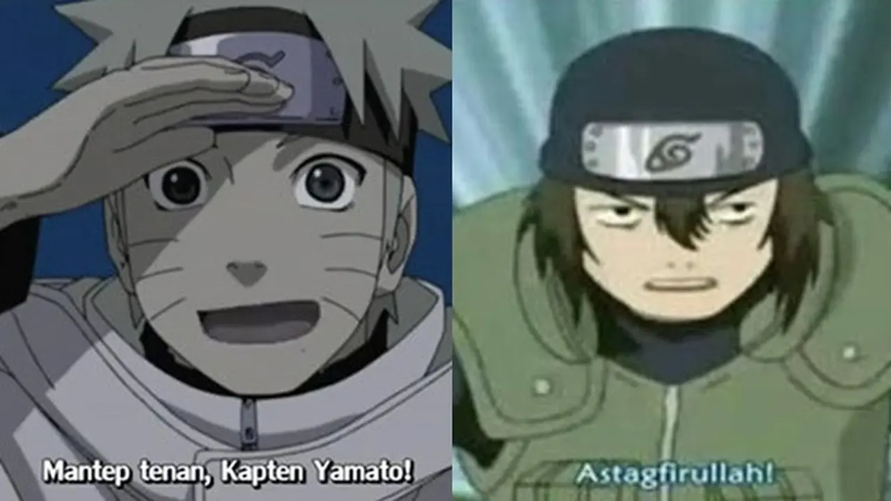 6 Subtitle Anime Naruto Ini Ngawur Banget, Bikin Ngakak