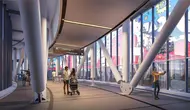 Mengapa Pedestrian Deck Dukuh Atas Dibuat Melingkar? Ini Penjelasan MRT