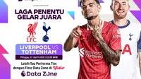 Saksikan siaran langsung big match Liga Inggris: Liverpool vs Tottenham di Vidio akhir pekan ini. Dukung tim kalian di Liga Inggris 2024/25 pada matchweek ke 34 di akhir pekan ini hanya di layanan OTT Vidio. (sum. doc. vidio.com)