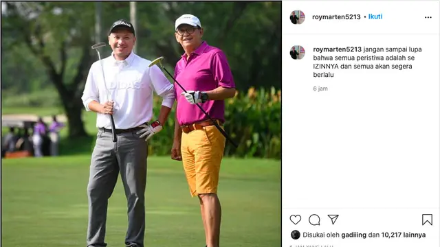Unggah Foto Bersama Gading Marten, Roy Marten: Semua Akan Segera Berlalu