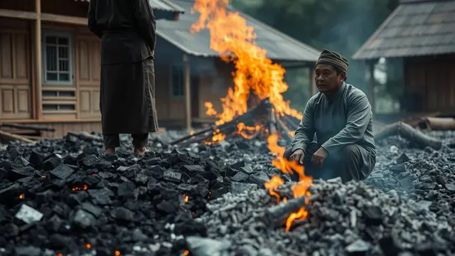 apa arti dari menang jadi arang kalah jadi abu