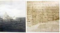 Ini Gunung Es 'Bernoktah Merah' yang Tenggelamkan Titanic