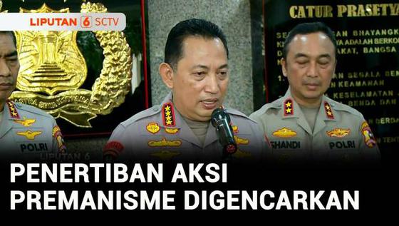VIDEO: Tegas! Kapolri Jenderal Listyo Sigit Tak Ada Ruang untuk Aksi Premanisme