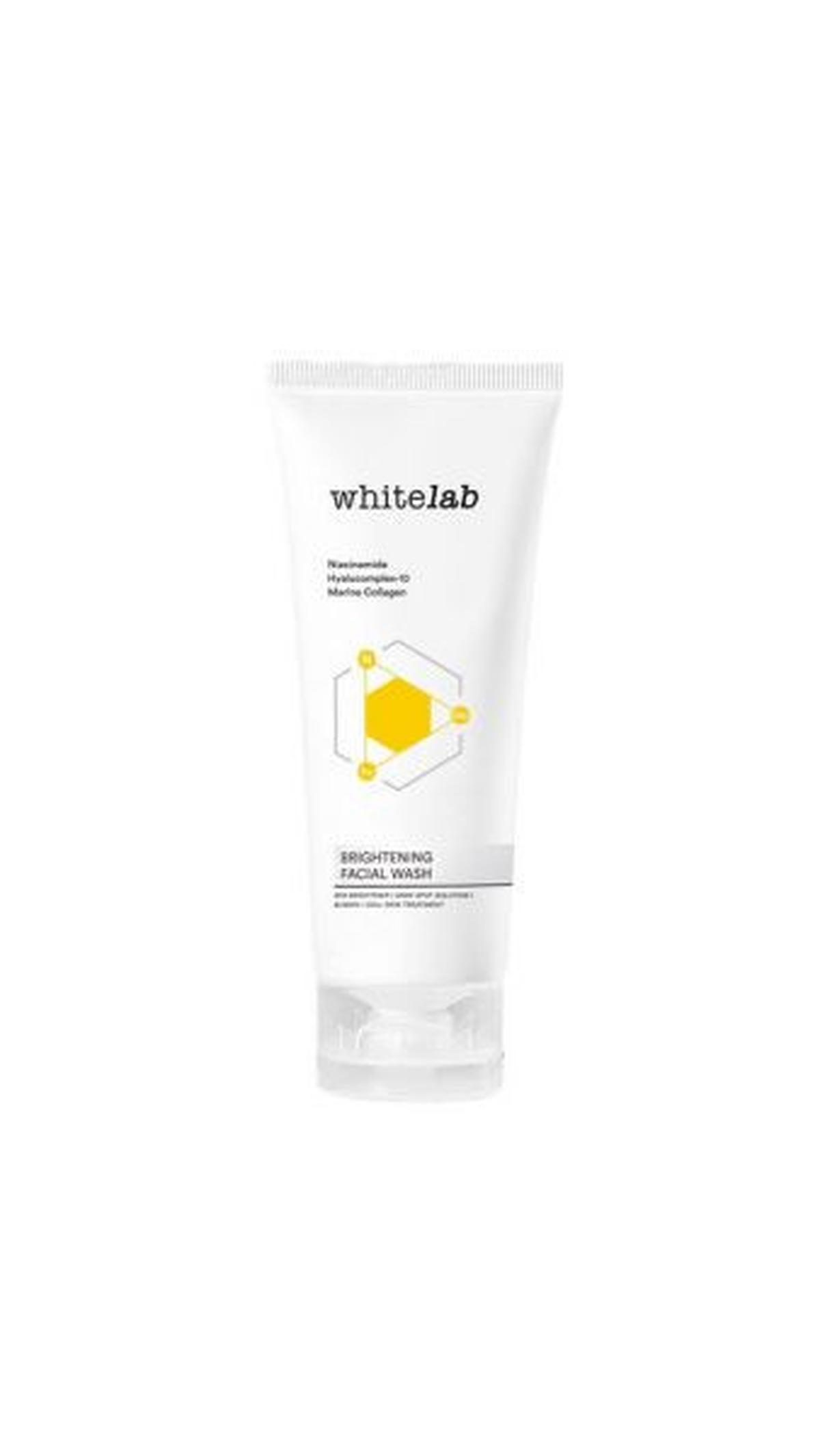 7. WhiteLab Brightening Facial Wash<br>