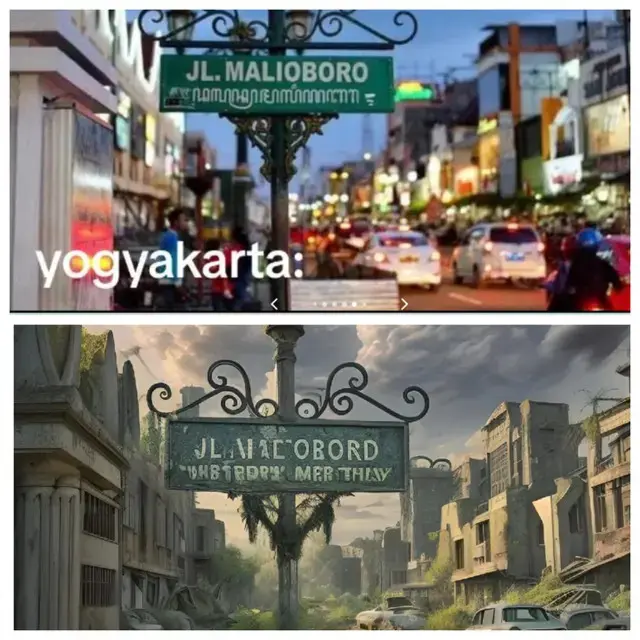 Kota Wisata Jogja yang Ramai Dikunjungi Wisatawan Kini Menjadi Sepi Tak Berpenghuni