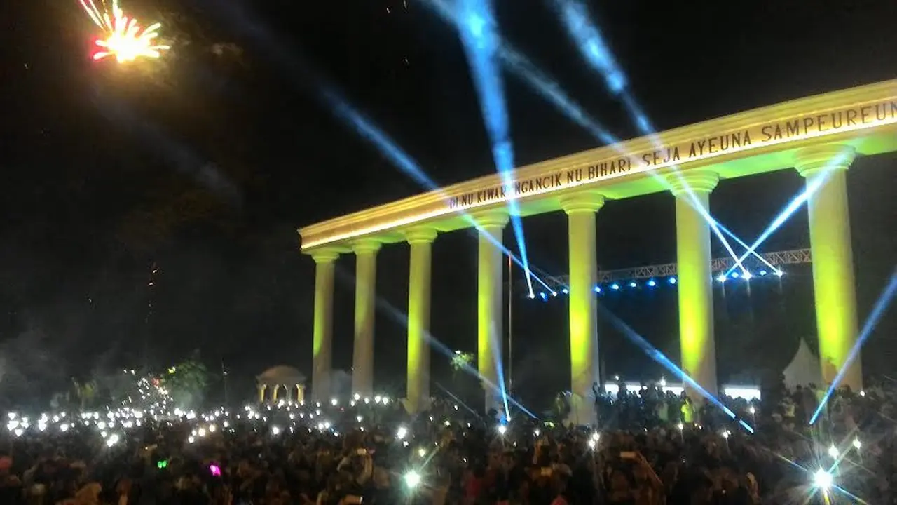Puncak jelang malam pergantian tahun 2017 di Bogor