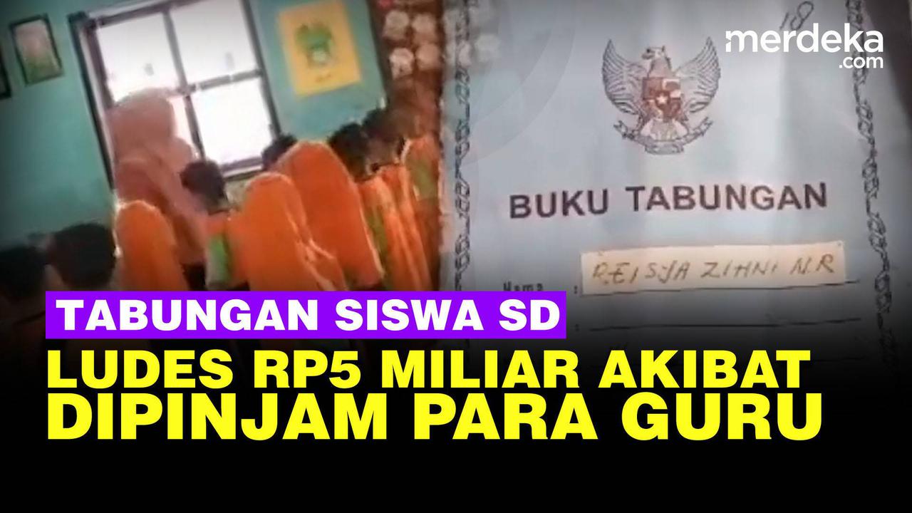 VIDEO: Miris! Tabungan Rp5 M Siswa SD Pangandaran 'Dirampok' Para Guru