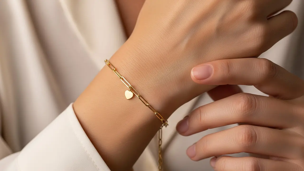 Model Gelang Emas Rantai Paperlina Kekinian/Gemini AI