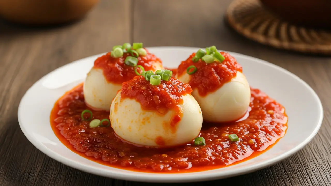 Cara Membuat Balado Telur Tanpa Digoreng