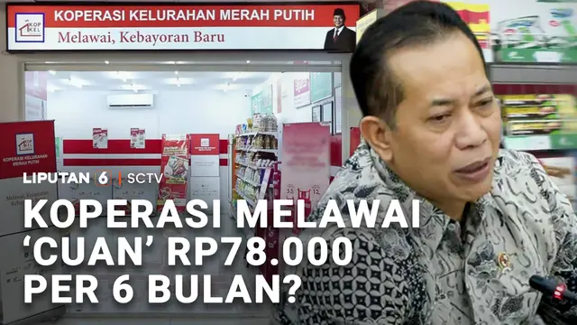 Koperasi 'Cuan' Rp78.000 per 6 Bulan?
