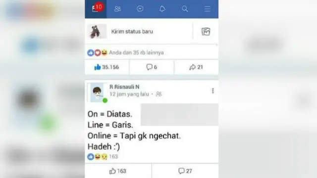 Warganet zaman now mengolah terjemahan kata semau mereka dan membuat kita mengernyitkan kening.
