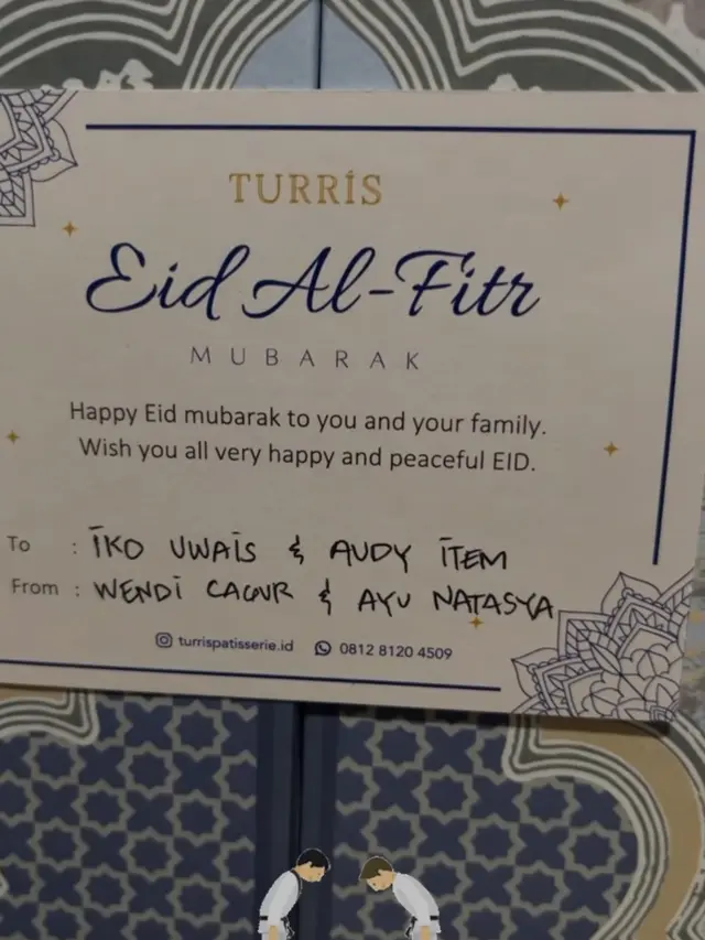 Hampers Lebaran Artis 2023. (Foto: Instagram Stories/ikouwais)