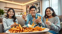 Resep Stik Kentang Keju Renyah dan Gurih