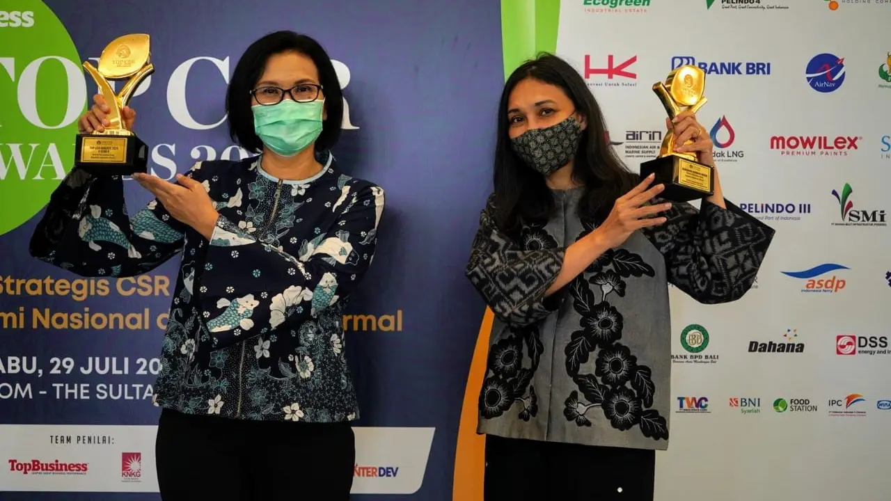 Peruri Sabet 3 Penghargaan Bergengsi di Ajang TOP CSR Awards 2020