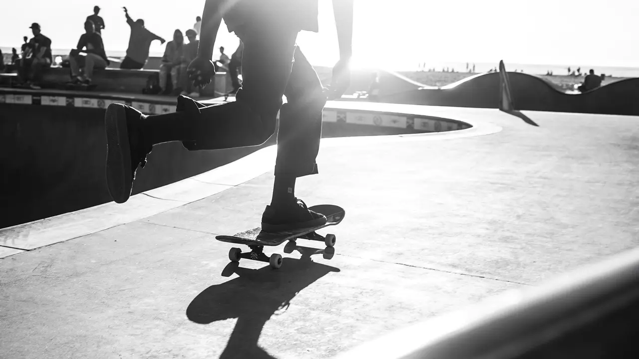 Ilustrasi skateboard