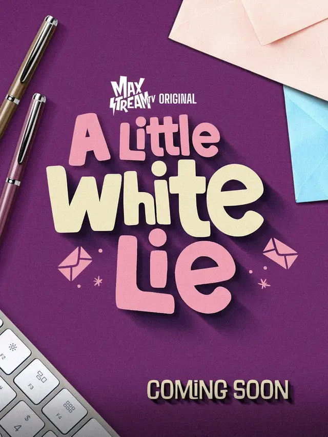 Poster serial A Little White Lie. (Foto: Dok. Instagram @alittlewhitelie.series)