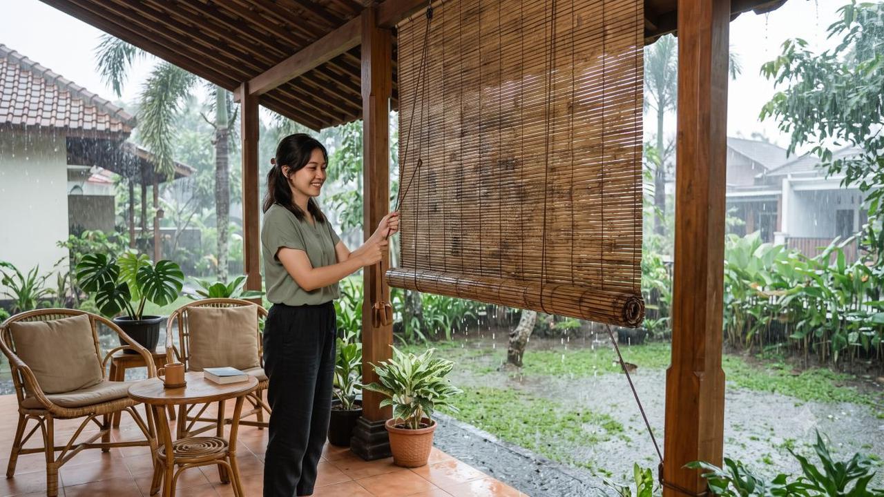 12 Barang yang Sebaiknya Ada di Teras Saat Musim Hujan, Investasi Murah Manfaat Besar