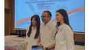 Raline Shah mewakili Kemkomdigi memberi sambutan untuk Pelantikan Badan Pengurus Pusat Perhumas periode 2024-2027. (sumber: Instagram/ralineshah)