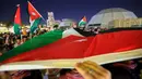 Di Final, Yordania akan berlaga melawan pemenang semifinal antara Iran dan Qatar. (Giuseppe CACACE/AFP)