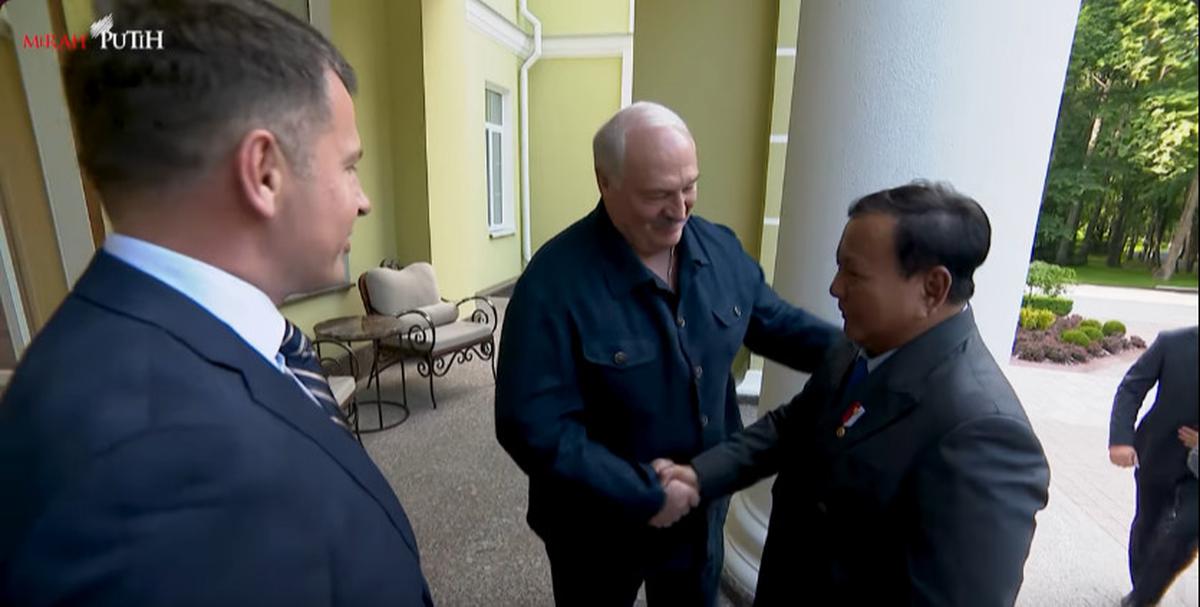 Prabowo Dibuat Terkejut Dengar Fakta Jadi Pemimpin Kedua Setelah Putin saat Datangi Tempat Spesial Presiden Belarus