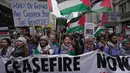 Kementerian Kesehatan di Gaza menyebut setidaknya lebih 27.019 orang tewas selama empat bulan agresi Israel. (AP Photo/Kin Cheung)