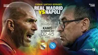 Real Madrid vs Napoli (Liputan6.com/Abdillah)