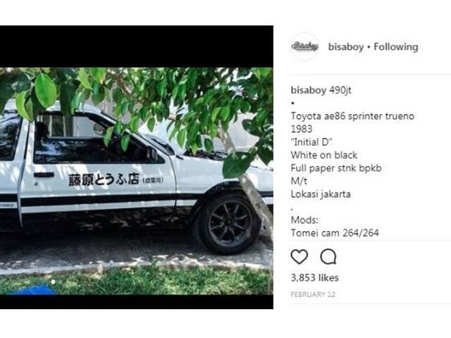 Wallpaper Mobil Initial D Dijual Di Indonesia Harganya Sebanding Toyota 86 2013 Otomotif Liputan6 Com For Free