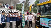 Keberangkatan Perdana Jemaah Haji asal Garut, Satu Hari Lebih Awal Dari Jadwal, Ada Apa ?