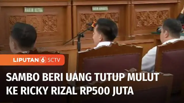 VIDEO: Terungkap! Ricky Rizal dan Kuat Ma’ruf Dihadiahi Rp 500 Juta, Richard Eliezer Rp 1 Miliar