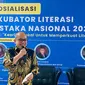 Lahir di Wonogiri, Jawa Tengah, dan saat ini tinggal di Jakarta, Edi telah mengabdikan hidupnya untuk memajukan literasi di Indonesia. (Liputan6.com/ Huyogo Simbolon)