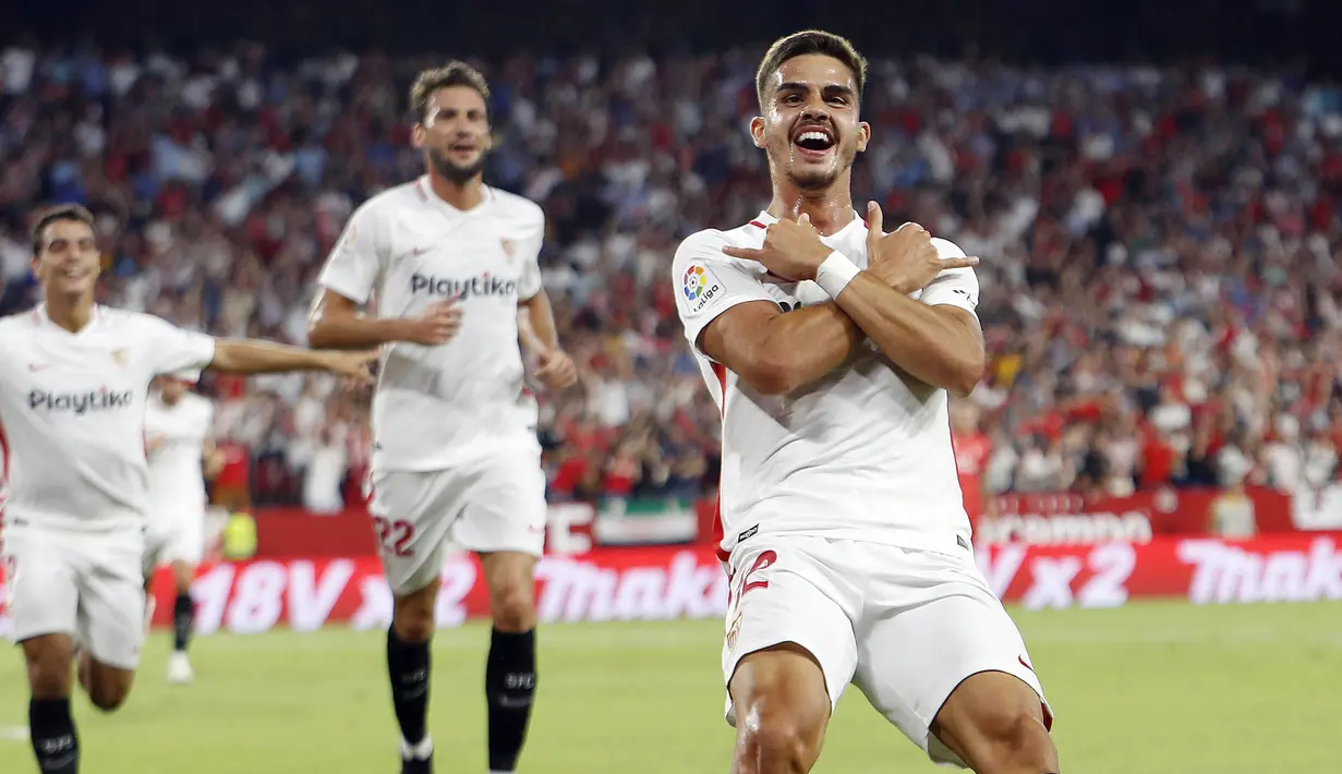 1. Andre Silva (Sevilla) - 6 Gol. (AP/Miguel Morenatti)