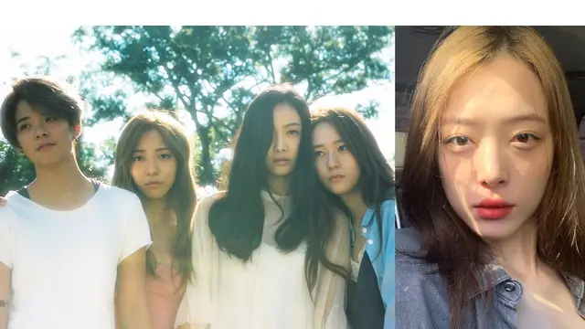 f(x) dan Sulli (SM Entertainment/ Instagram - jelly_jilli)